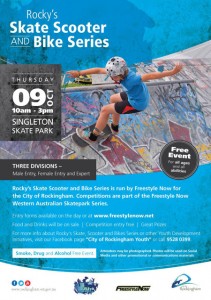 Singleton skatepark competition round 15 Freestyle Now western Austuralian skatepark series