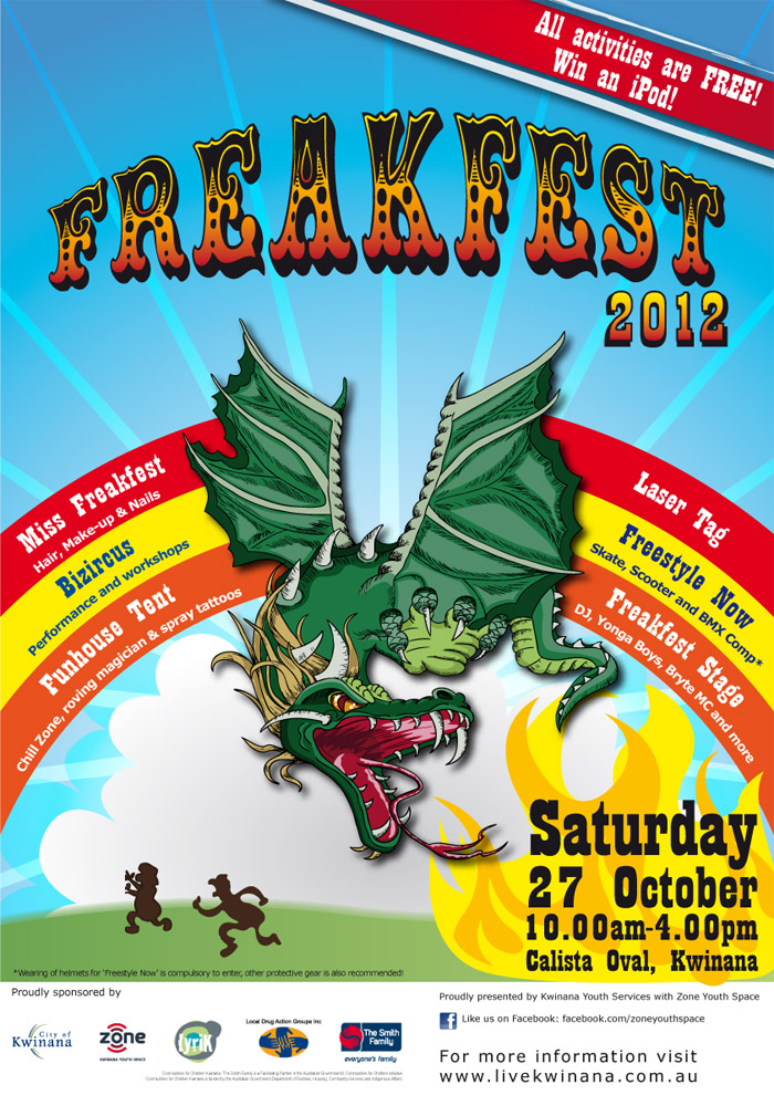 Freakfest poster 2012