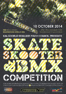 Kalgoorlie skatepark competition round 17 Freestyle Now western Austuralian skatepark series