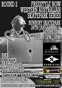 bunbury skatepark competition 26th jan 2014