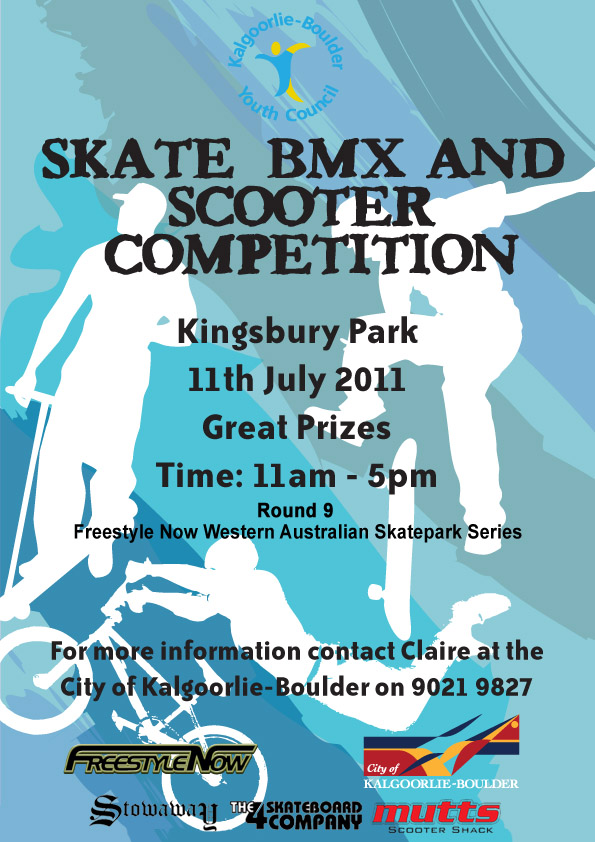 Kalgoorlie comp promo flyer july 2011