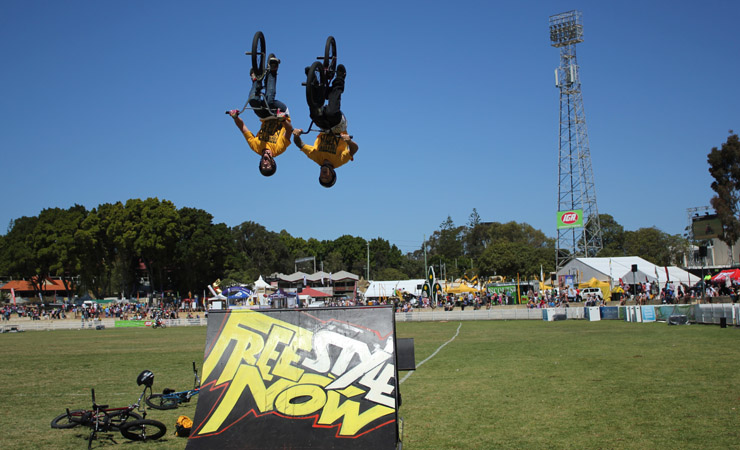 royal show day 8 2012 double backflips