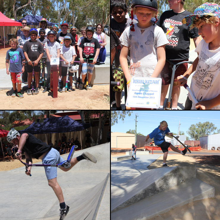 Morawa skatepark opening celebrations 10 november 2013