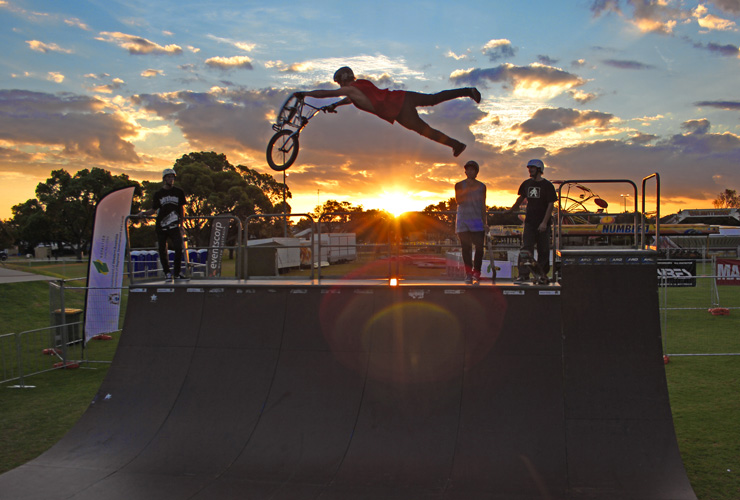 Dylan Schmidt at Action Sports Games