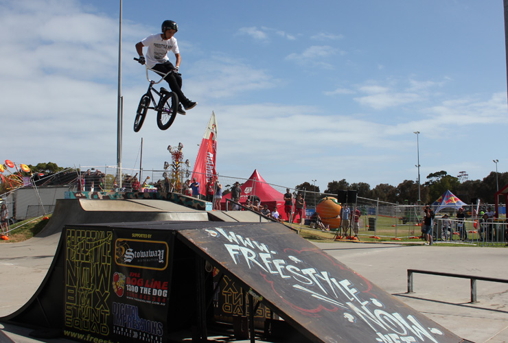 Matt Adkins at mandurah action sports games 2014