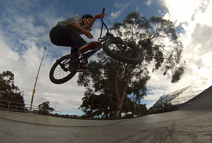 Oli Lane at Carine skatepark July 2014
