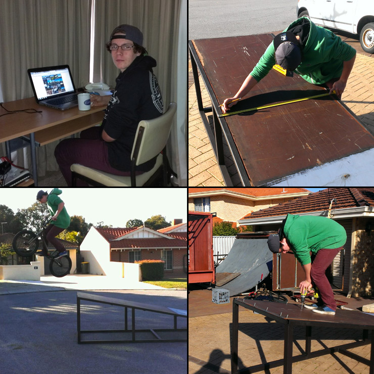 Oli Lane work experiance at Freestyle Now July 2014