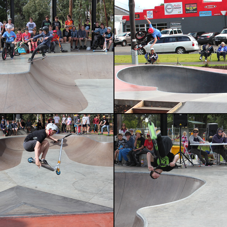 Collie skatepark competition 7 september 2014 - freestyle now