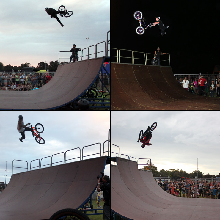 Action Sports Games 2015 - BMX halfpipe battle jam