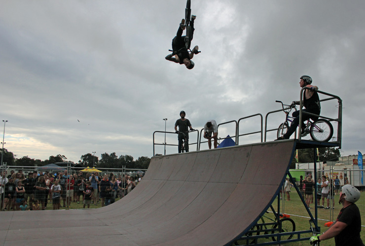 Action Sports Games 2015 - Brock Horneman 1st place BMX halfpipe