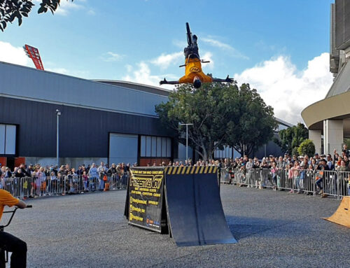 Freestyle Now BMX stunt shows – National 4×4 outdoors show – Sydney