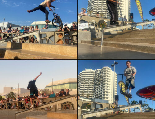 Groundswell Festival 2022 – BMX scooter skateboard Rail Jam