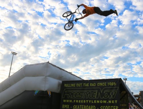 Freestyle Now BMX Stunt Shows at the Karratha FeNaClNG Festival